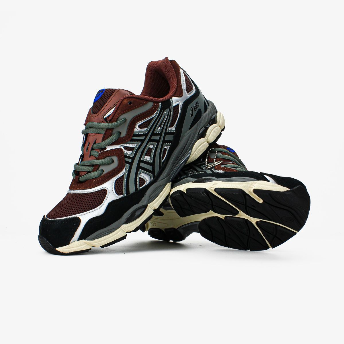 Кросівки Asics Gel-NYC "Brown Black Grey" 035 фото