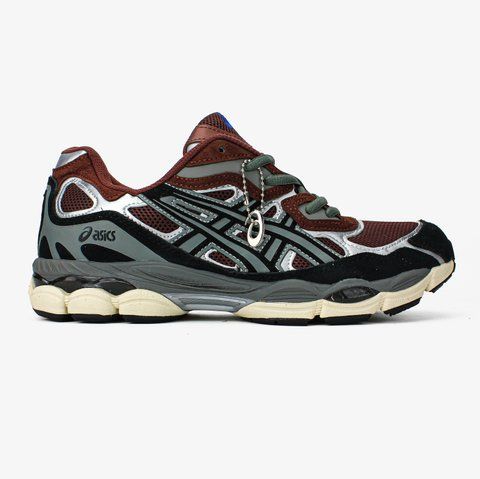 Кросівки Asics Gel-NYC "Brown Black Grey" 035 фото