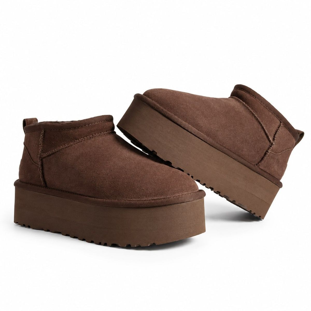 UGG Classic Ultra Mini Platform Chocolate u2921 фото
