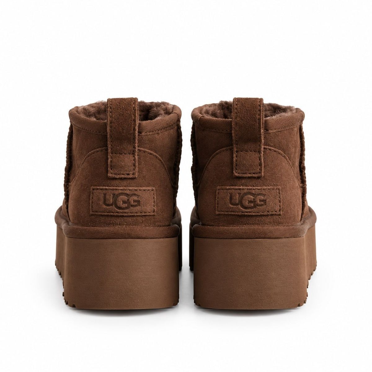 UGG Classic Ultra Mini Platform Chocolate u2921 фото