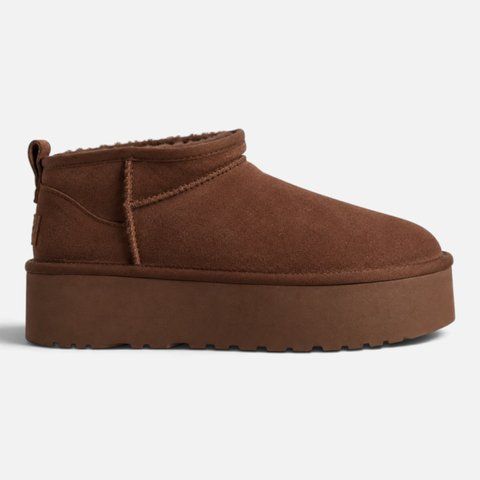 UGG Classic Ultra Mini Platform Chocolate u2921 фото