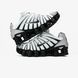 Кросівки Nike Shox TL "Metallic Silver/White/Wolf Grey/Black" B53 фото 7