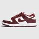 Кросівки Nike SB Dunk Low Team Red Bordeaux NK314 фото 2