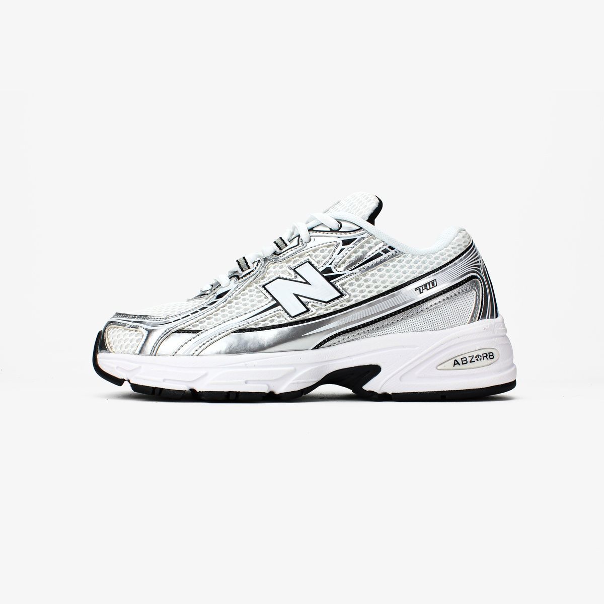 Кросівки New Balance 740v2 "White Silver Black" 0913 фото