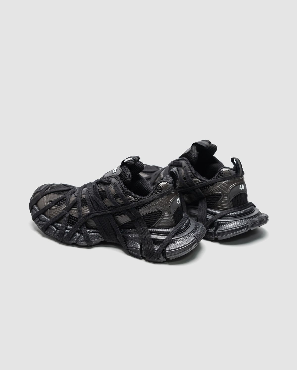 Balenciaga 3XL Extreme Lace Sneaker in Black C-13023 фото
