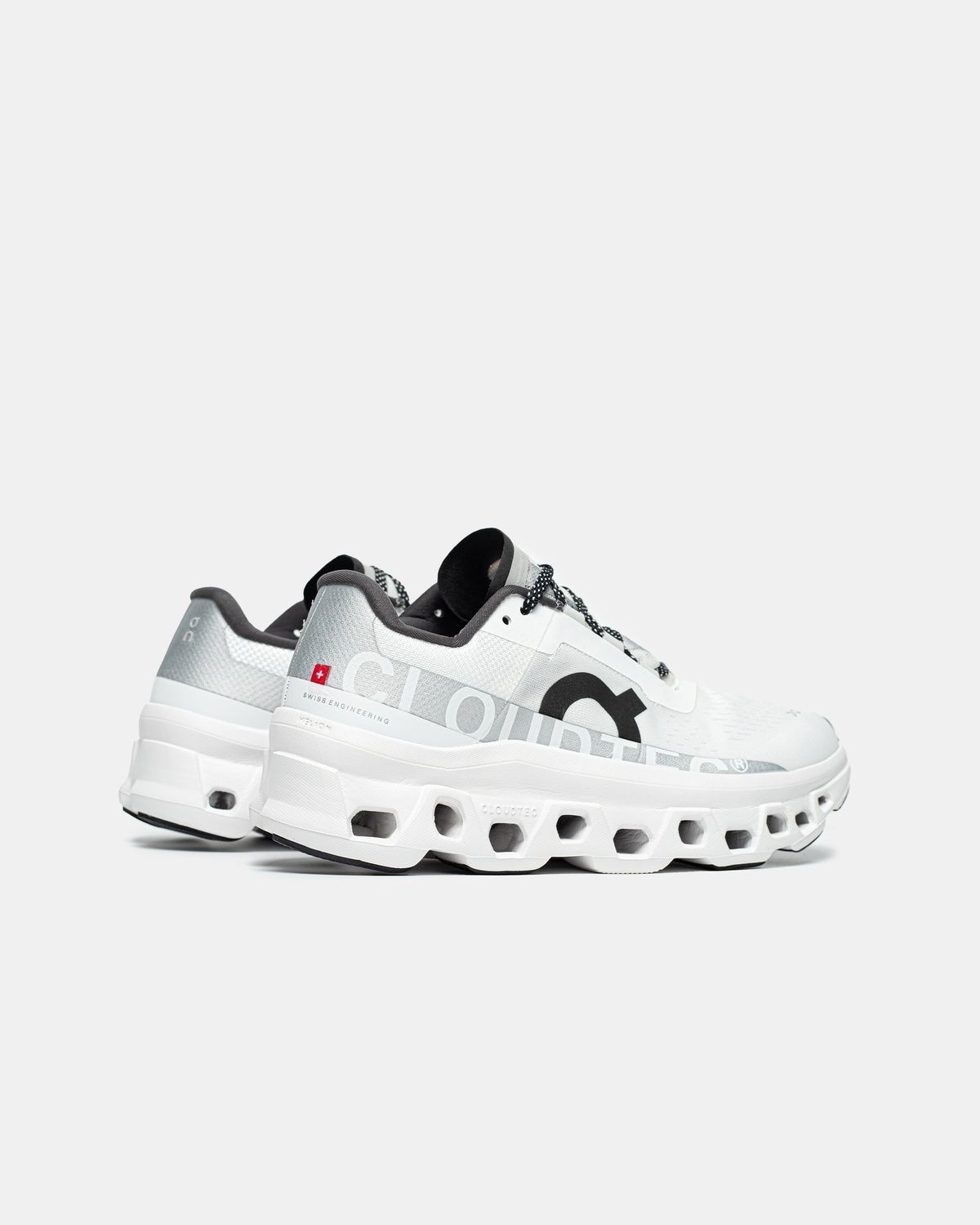 Кросівки On Cloudmonster undyed white onq23 фото
