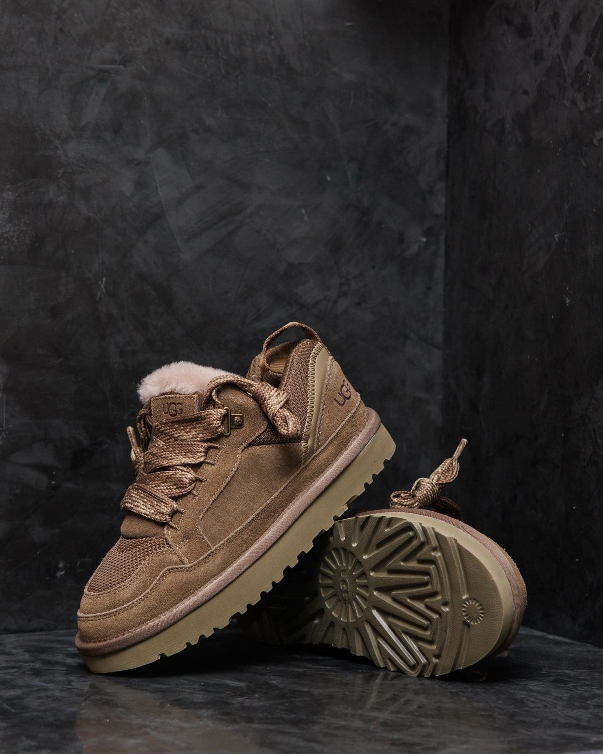 UGG Lowmel Sneaker Moss Green UG010 фото