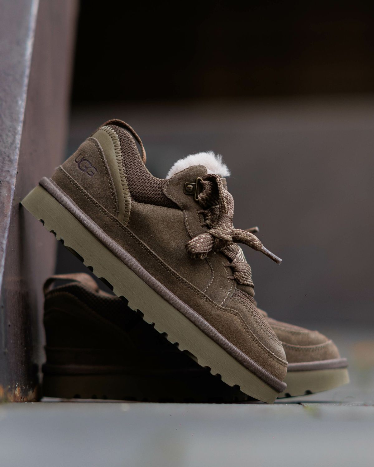 UGG Lowmel Sneaker Moss Green UG010 фото