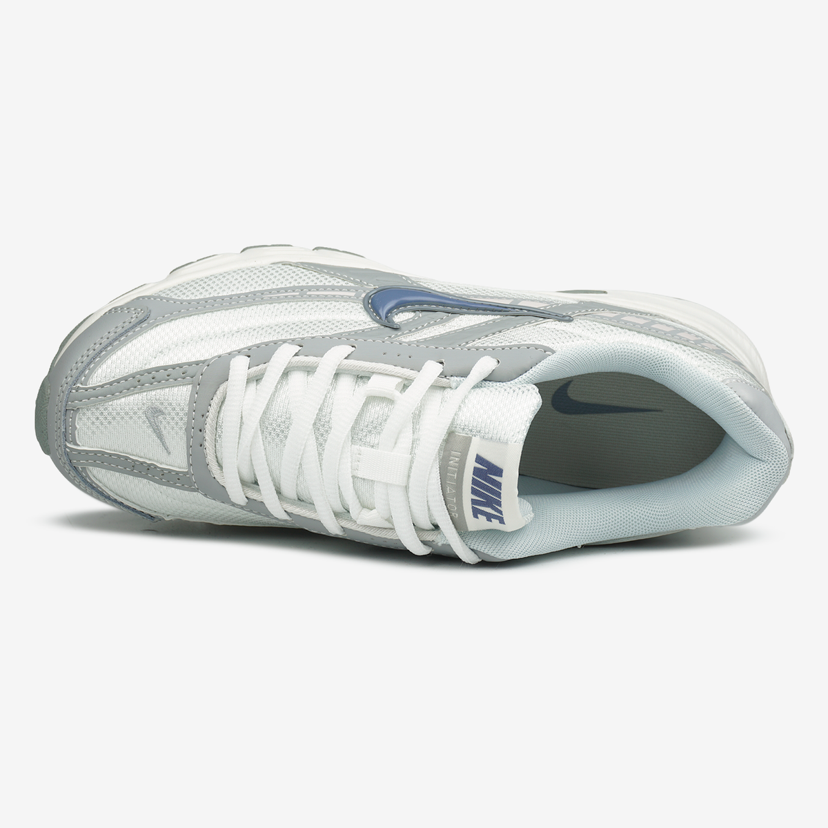 Nike Initiator White Grey Blue Swoosh 0410 фото