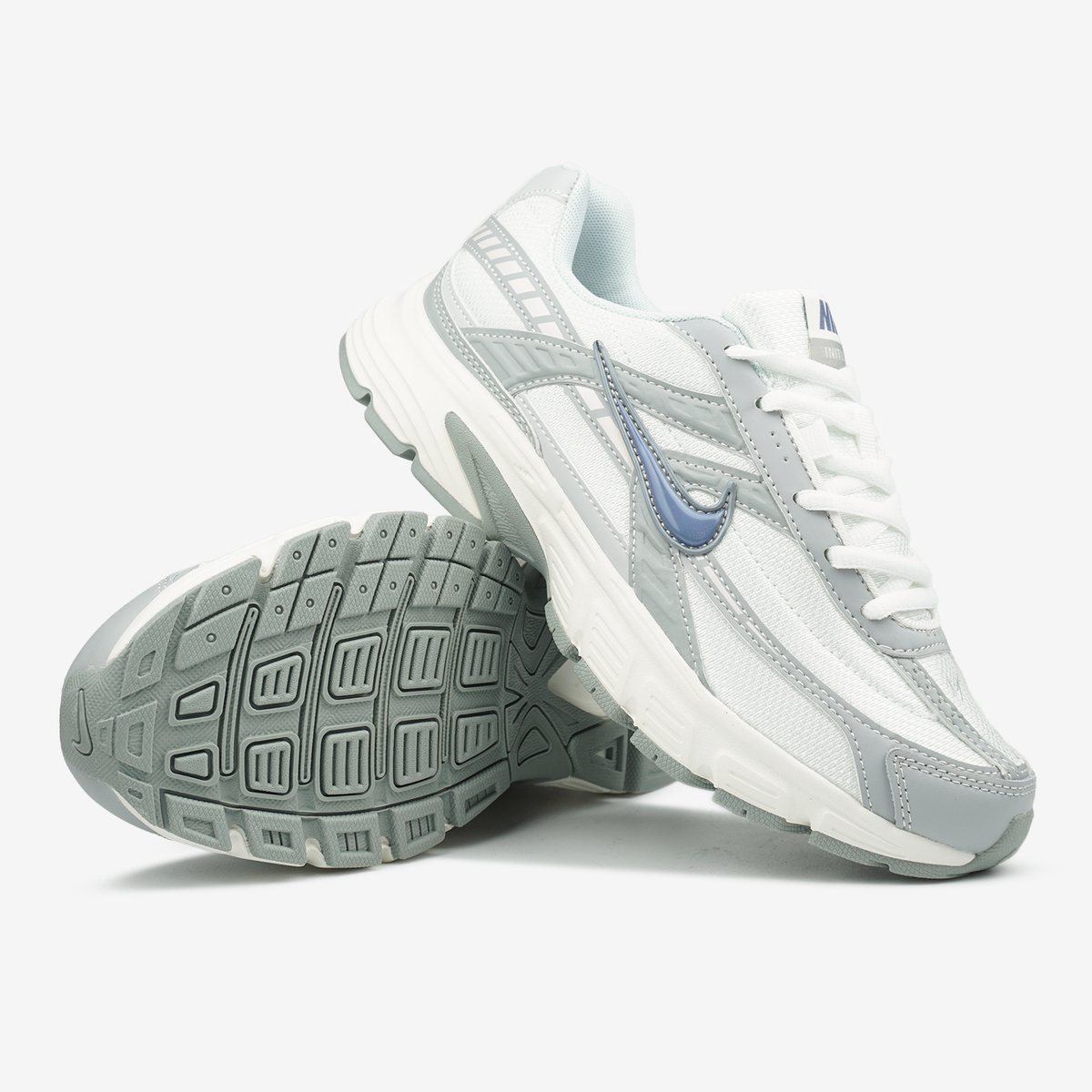 Nike Initiator White Grey Blue Swoosh 0410 фото