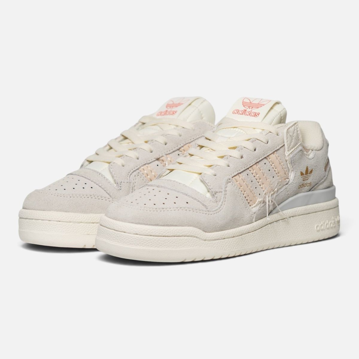 Кросівки Adidas Forum 84 Low Grey Beige Off-White AD050 фото