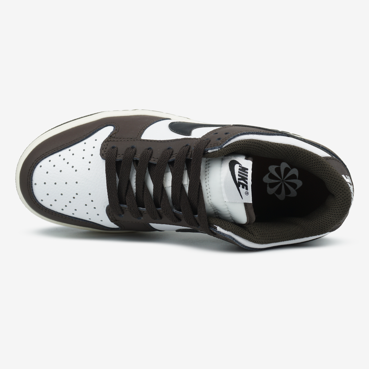 Nike SB Dunk Low Next Nature Dark Brown White 0418 фото