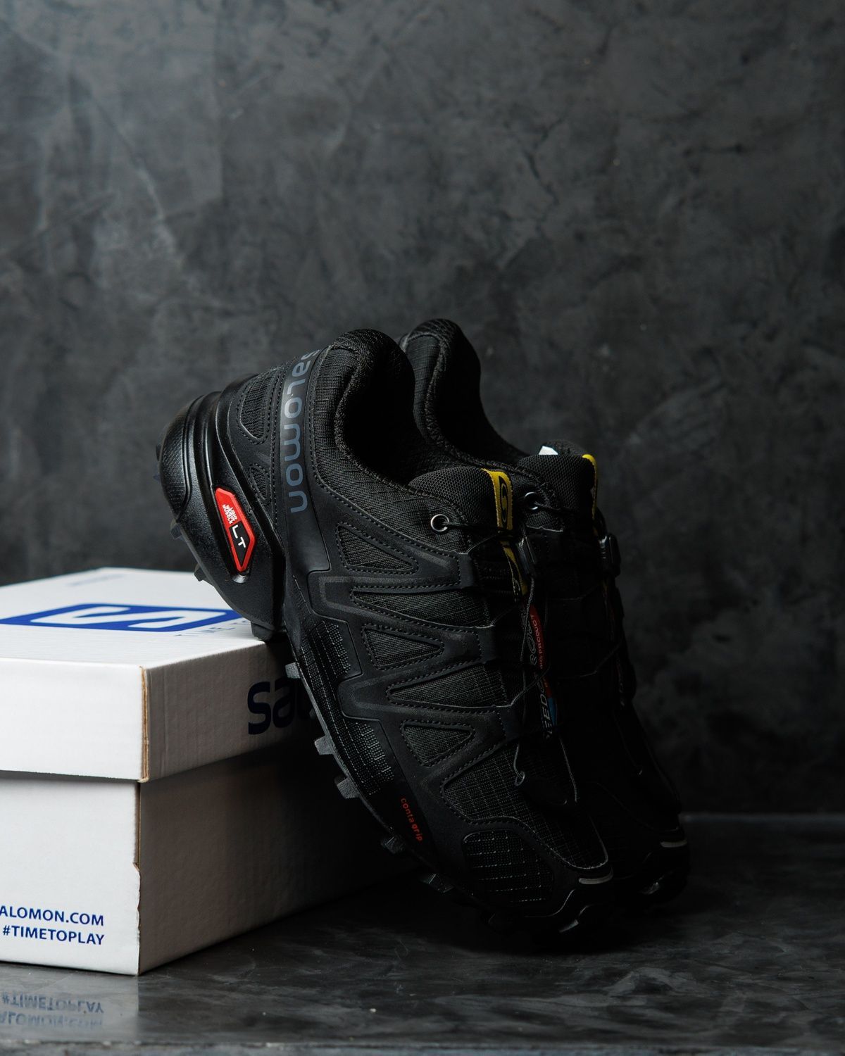 Кросівки Salomon Speedcross 4 Black SL022 фото