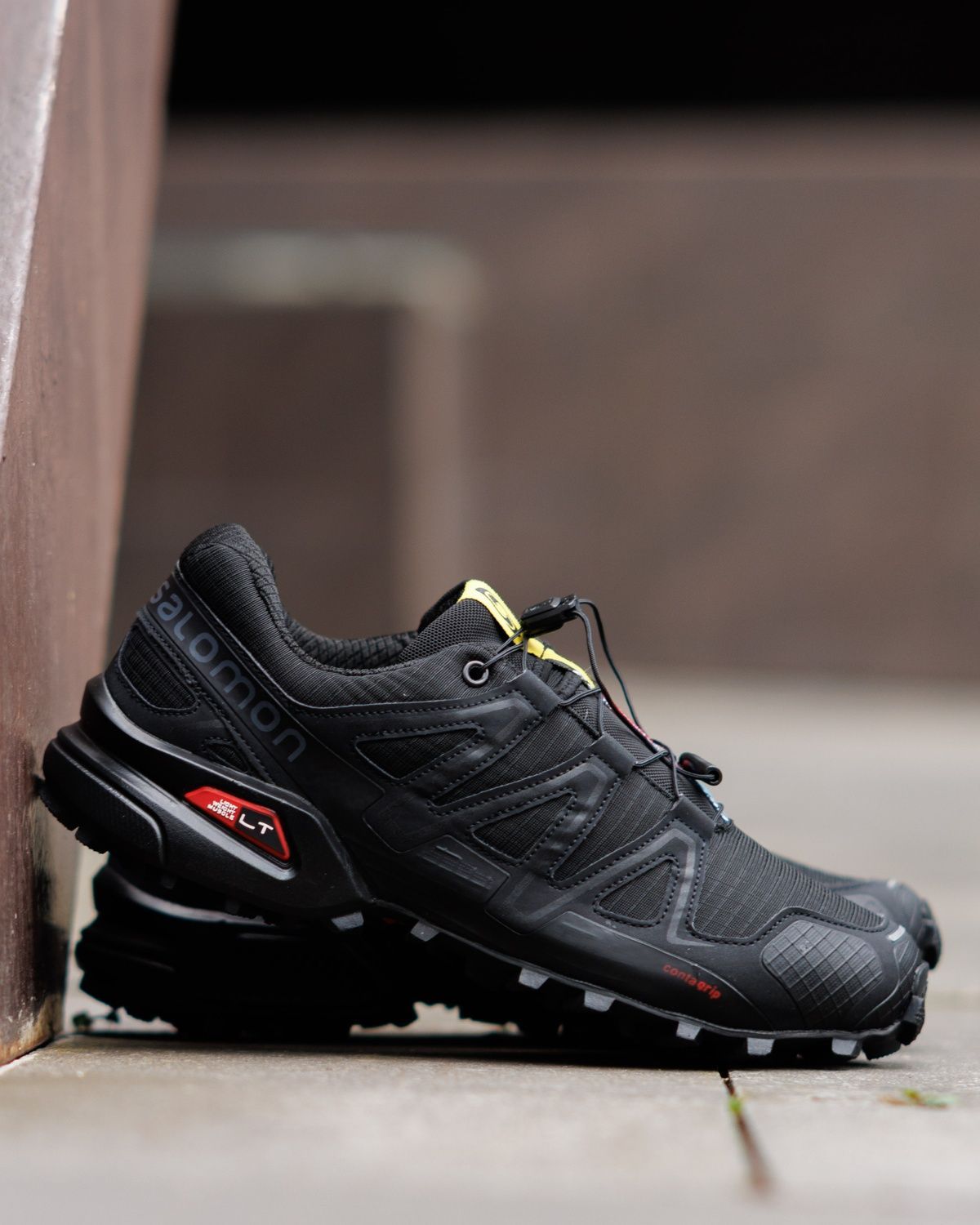 Кросівки Salomon Speedcross 4 Black SL022 фото