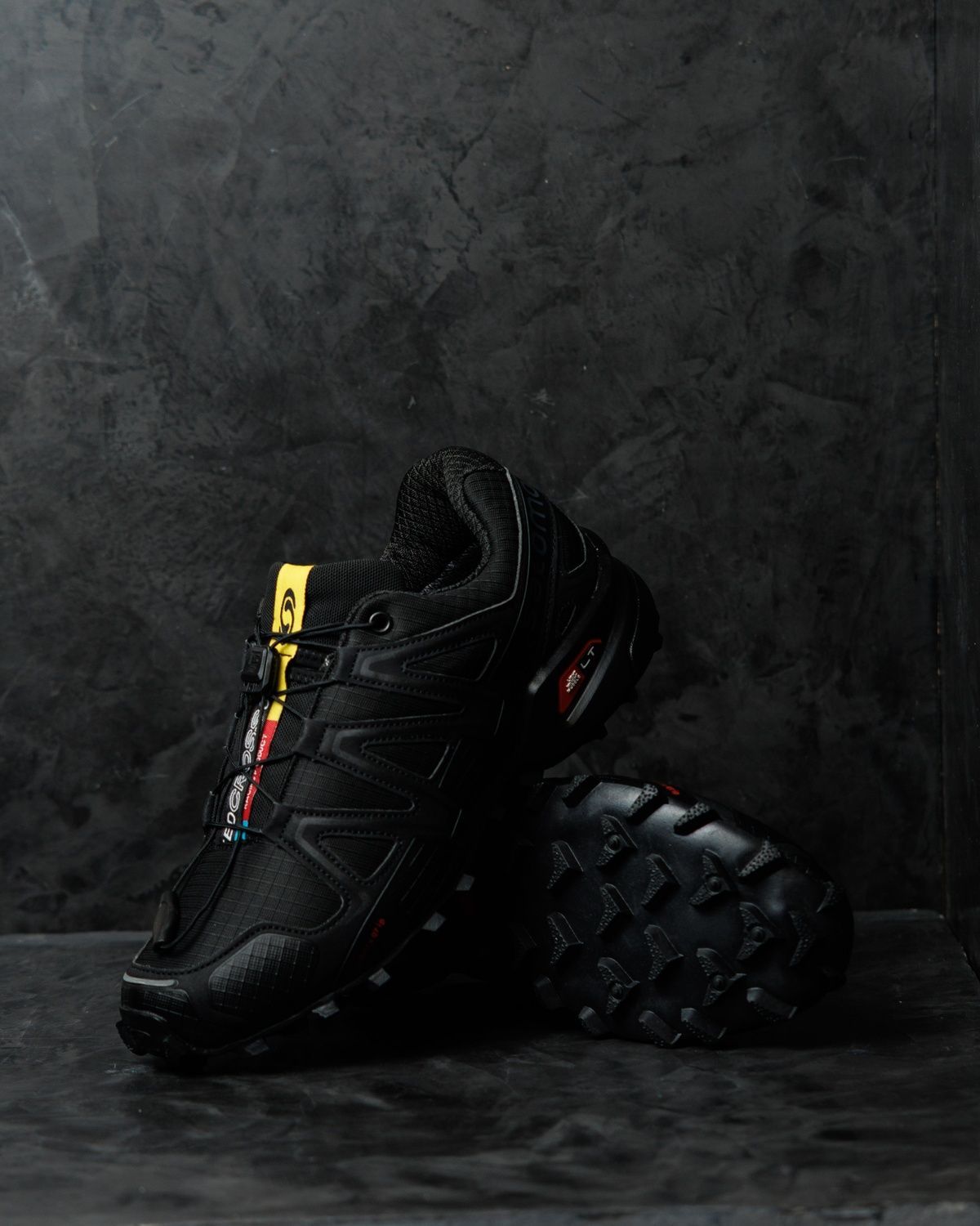 Кросівки Salomon Speedcross 4 Black SL022 фото