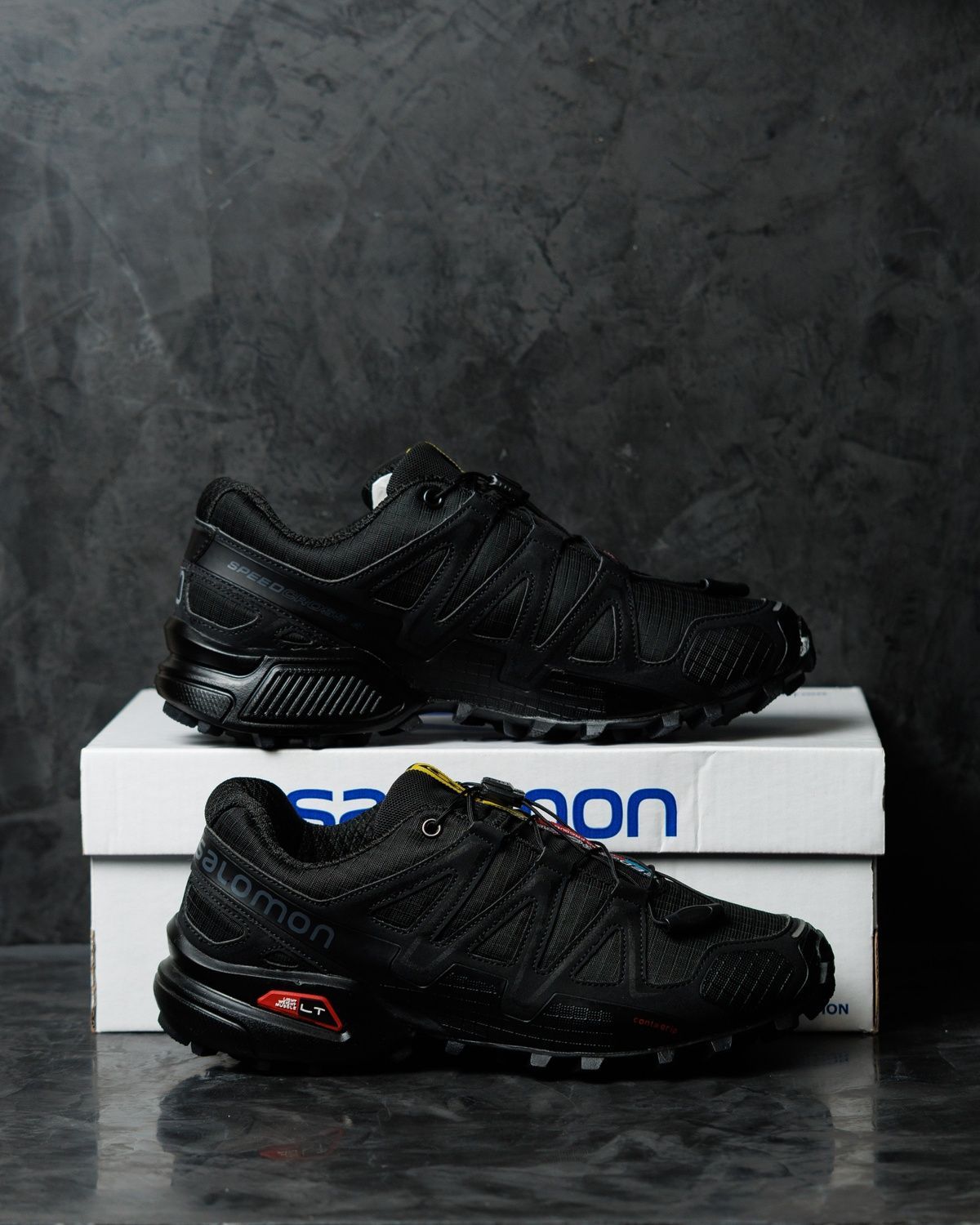 Кросівки Salomon Speedcross 4 Black SL022 фото
