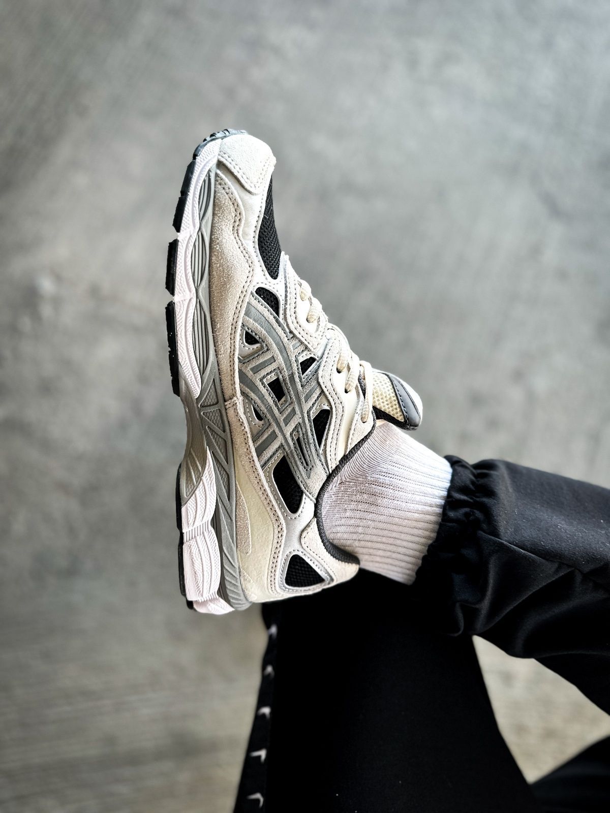Кросівки Asics Gel NYC Clay "Grey Black" 514 фото