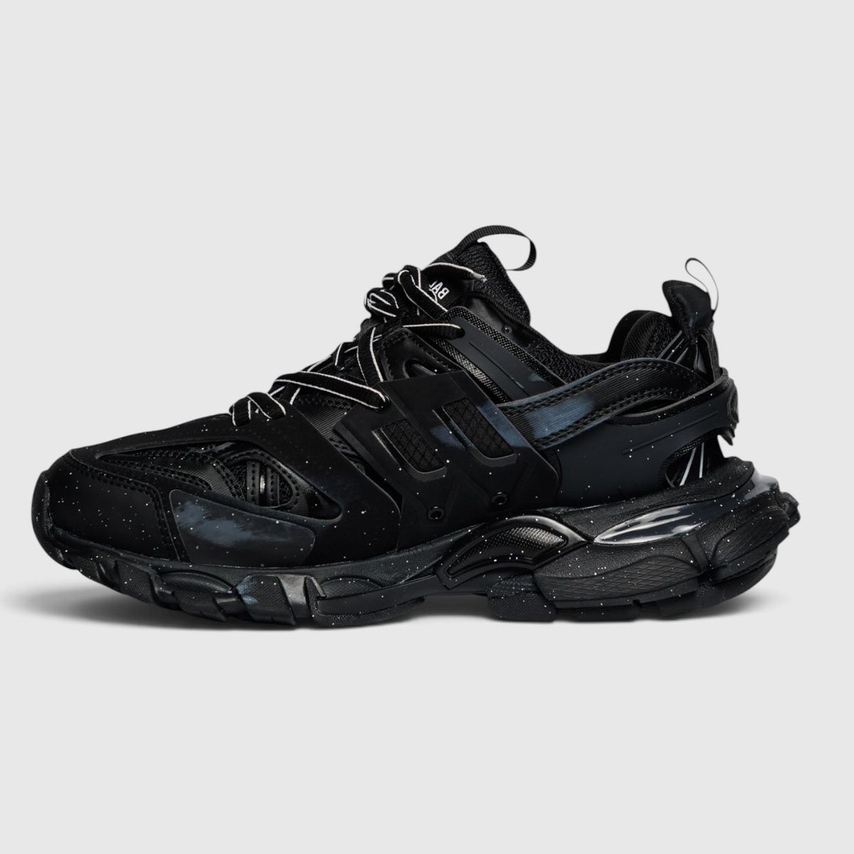 Кросівки Balenciaga Track Signature Sneaker Black White BL014 фото