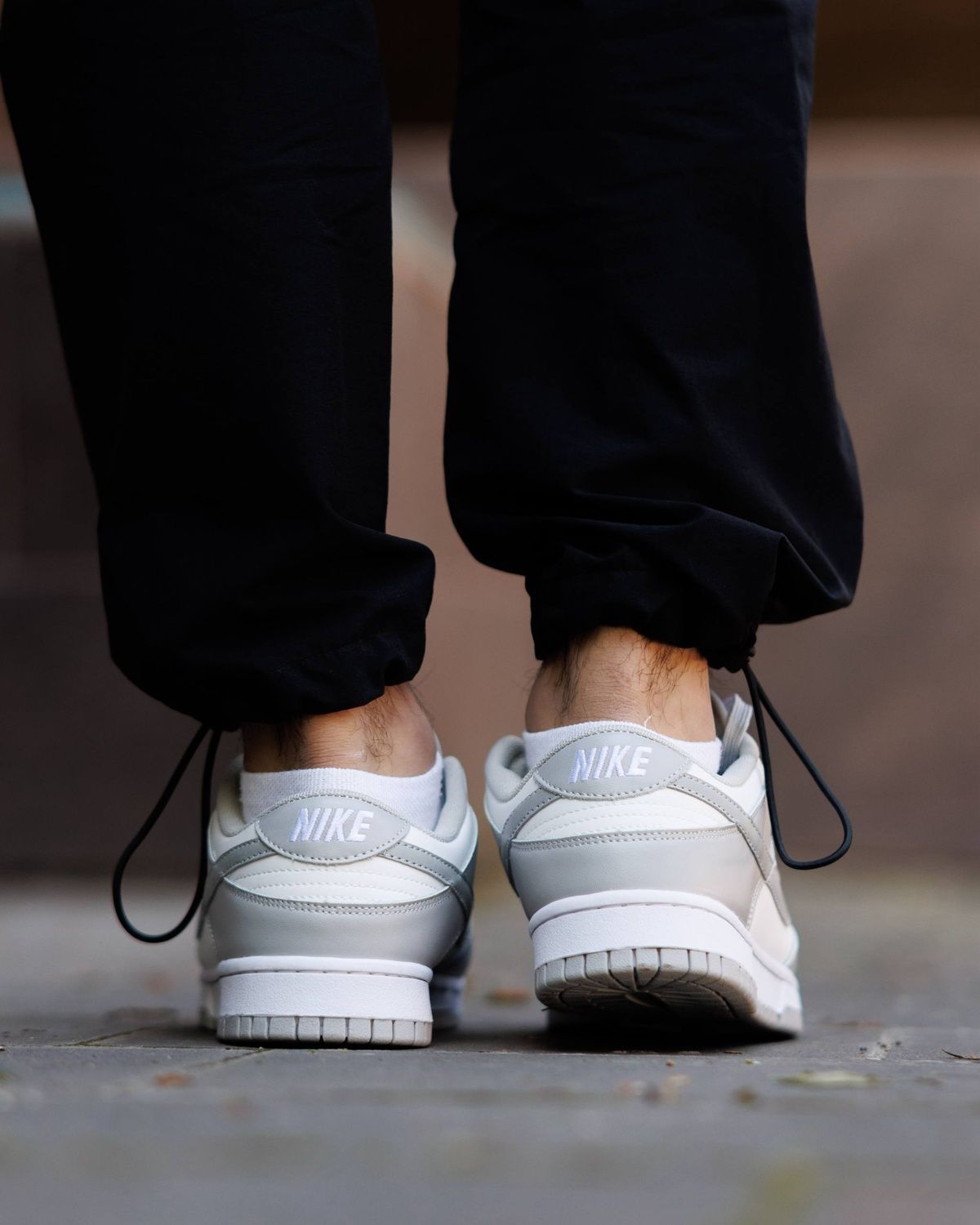 Кросівки Nike SB Dunk Low White Grey NK212 фото