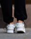 Кросівки Nike SB Dunk Low White Grey NK212 фото 12
