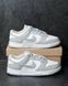 Кросівки Nike SB Dunk Low White Grey NK212 фото 9
