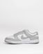 Кросівки Nike SB Dunk Low White Grey NK212 фото 2