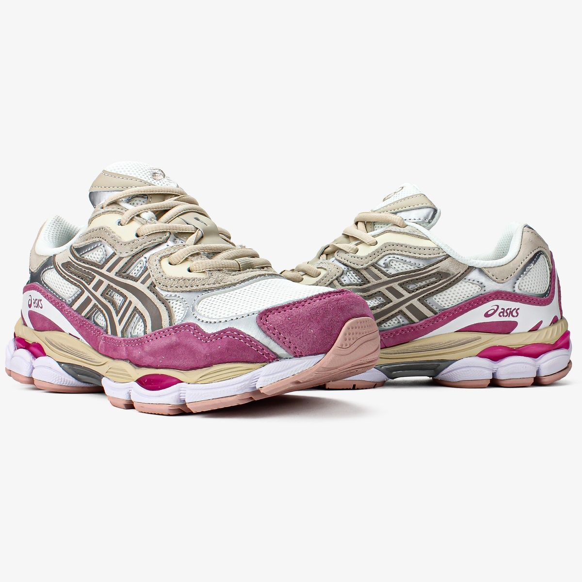 Кросівки Asics Gel-NYC "White Pink" 012 фото