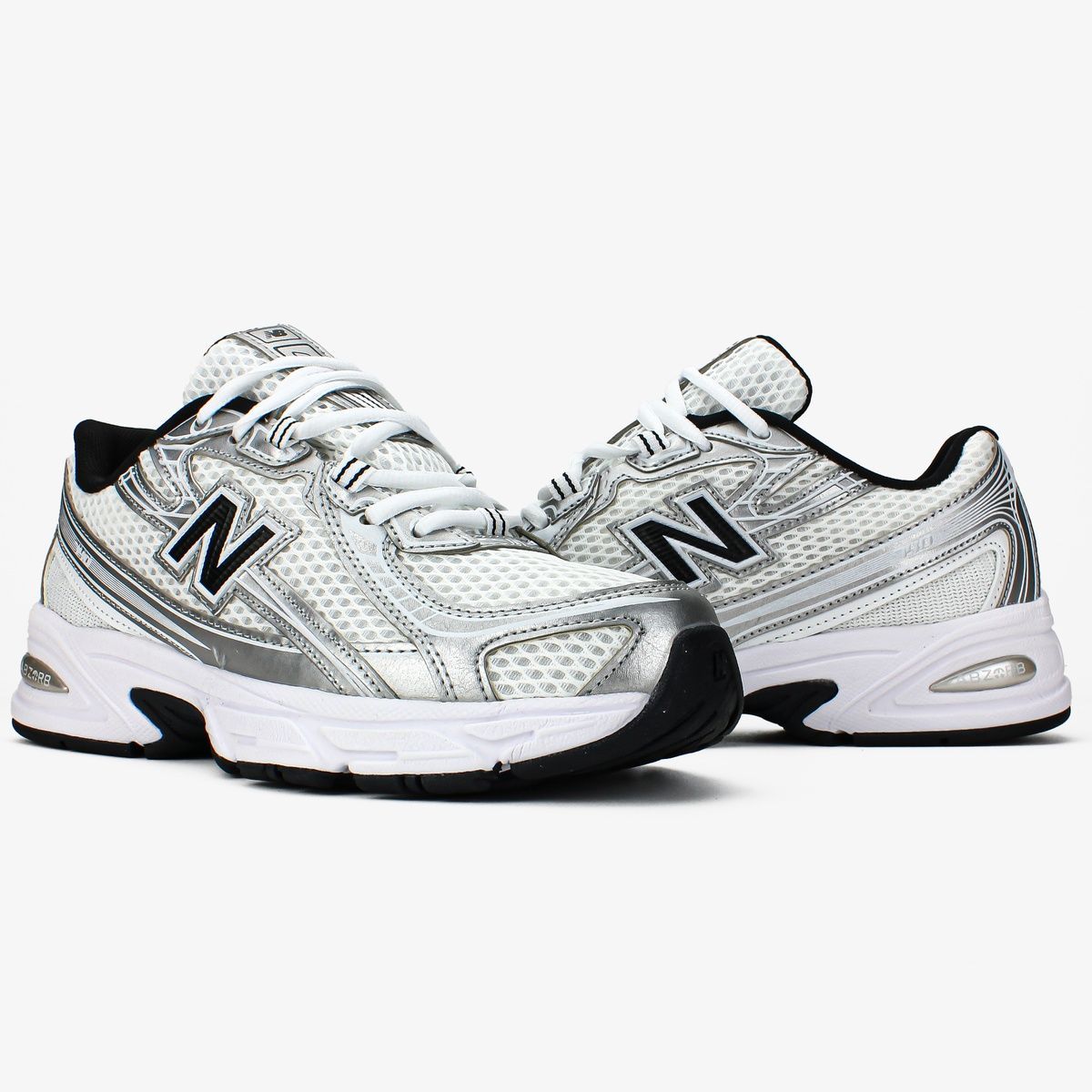 Кросівки New Balance 740 "White Silver/Metallic Black" B1 фото