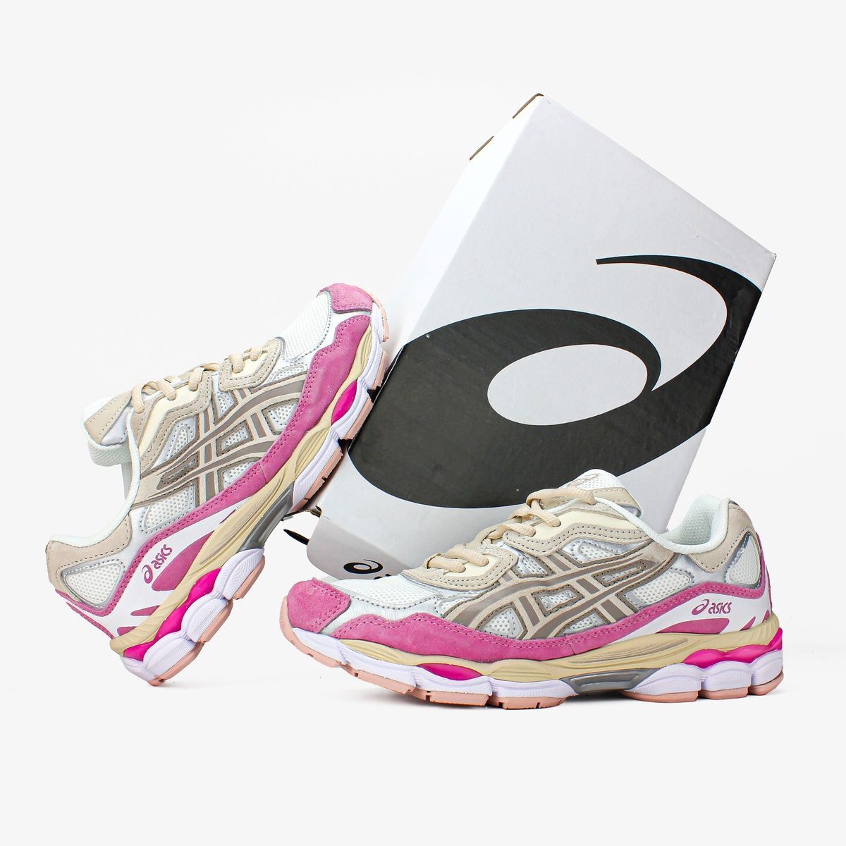 Кросівки Asics Gel-NYC "White Pink" 012 фото