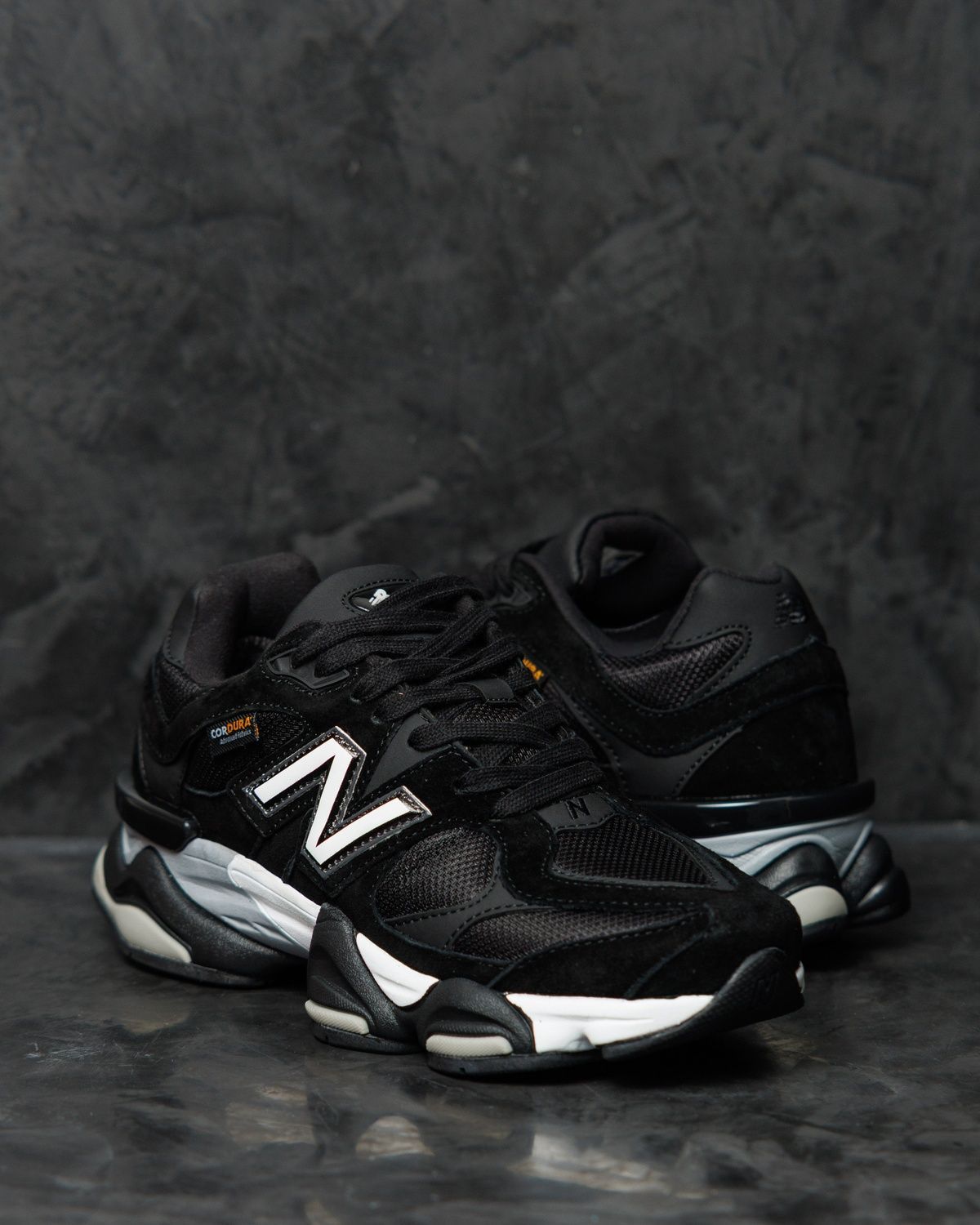 Кросівки New Balance 9060 Black White Cordura NB180 фото