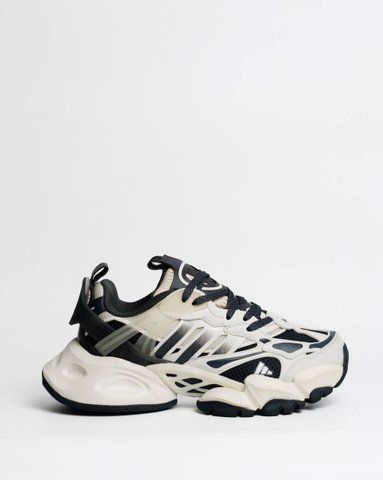 Кросівки Adidas Vento XLG Runner Deluxe White Black Grey AD119 фото