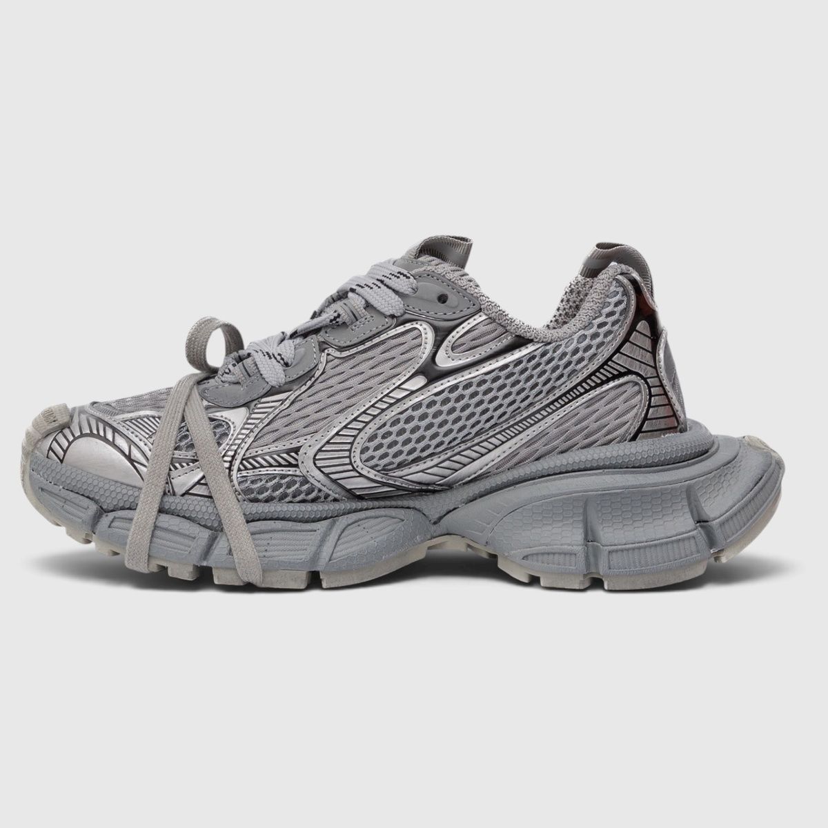 Кросівки Balenciaga 3XL Grey Silver BL006 фото