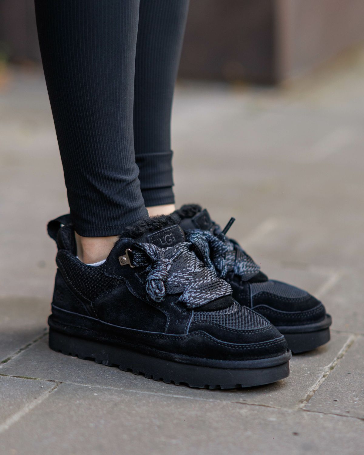 UGG Lowmel Sneaker Black UG009 фото