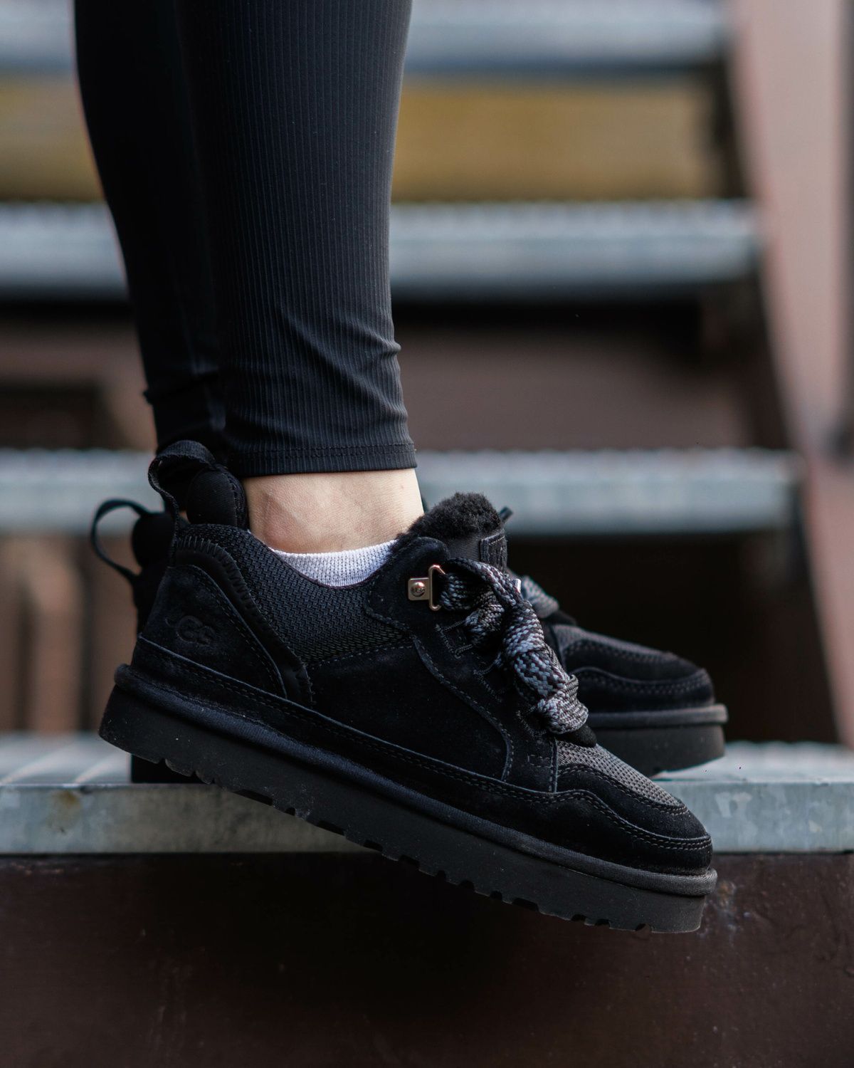 UGG Lowmel Sneaker Black UG009 фото