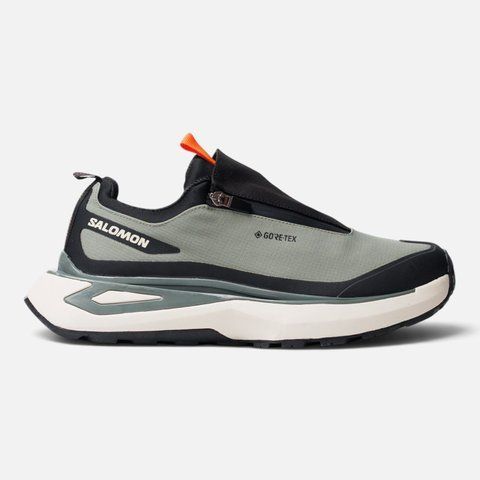 Кросівки Salomon Odyssey Elmt Gore-Tex Black Khaki Orange SL036 фото