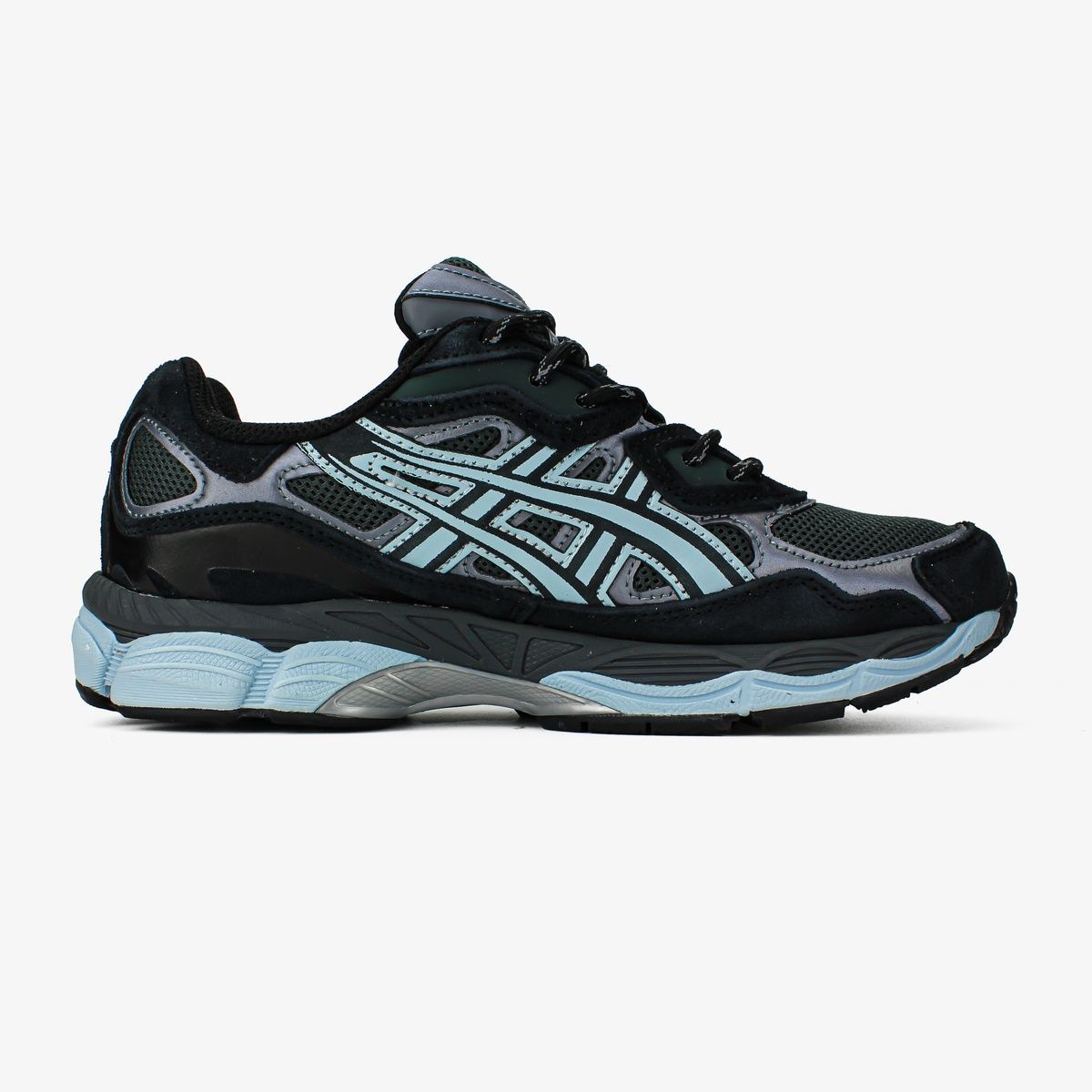 Кросівки Asics Gel Nyc "Black/Blue" 013 фото