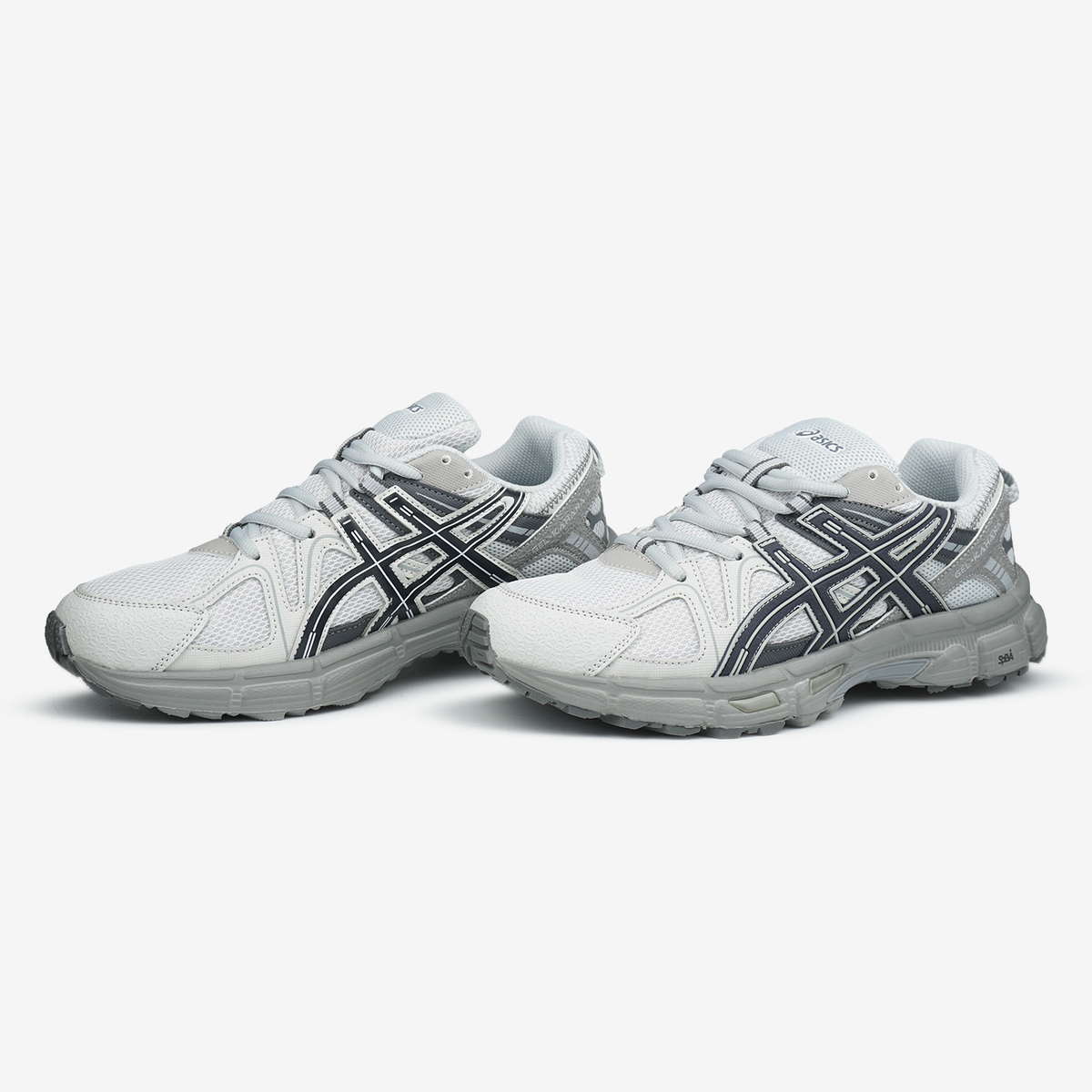 Asics Gel-Kahana 8 Light Grey Dark Stripes 5080 фото