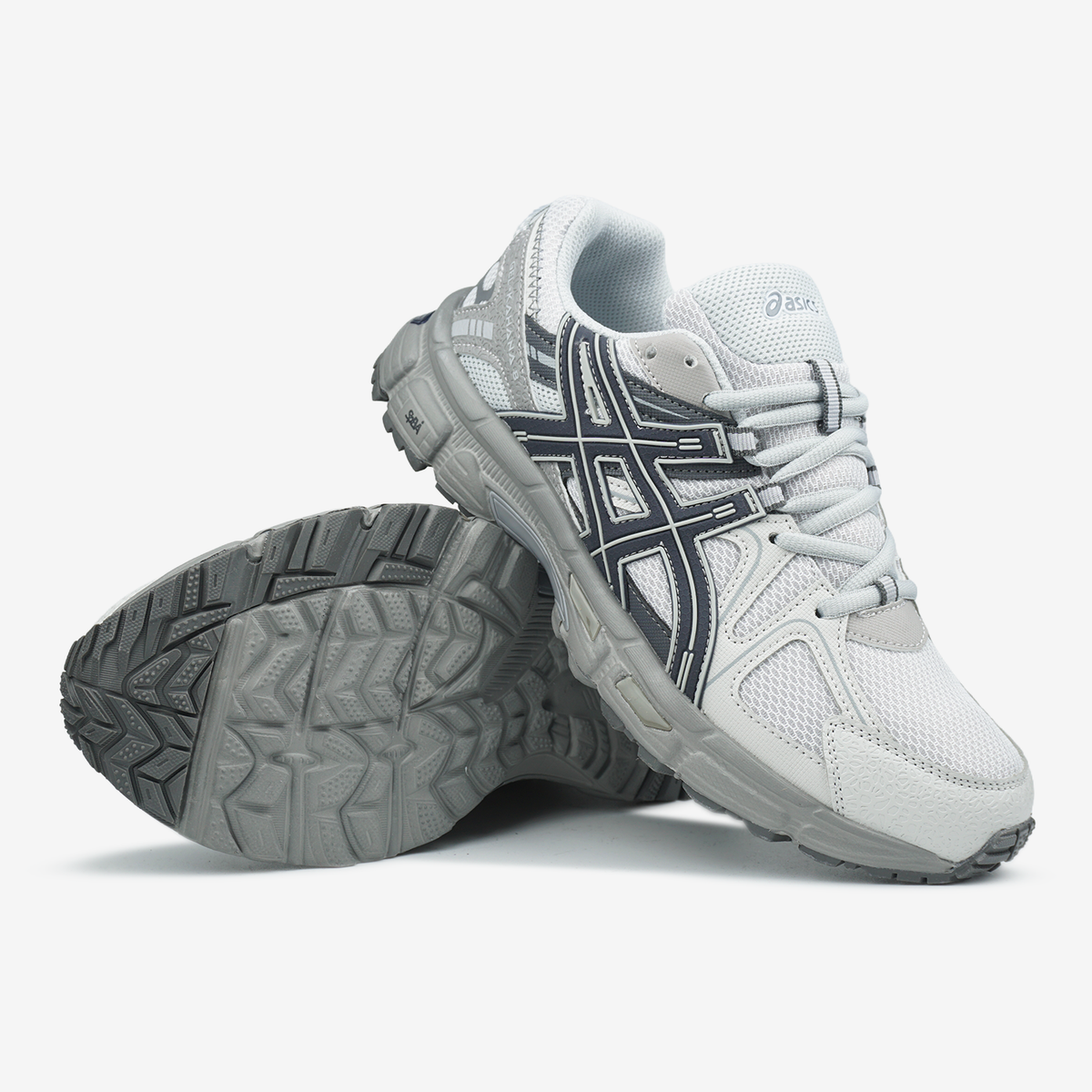 Asics Gel-Kahana 8 Light Grey Dark Stripes 5080 фото