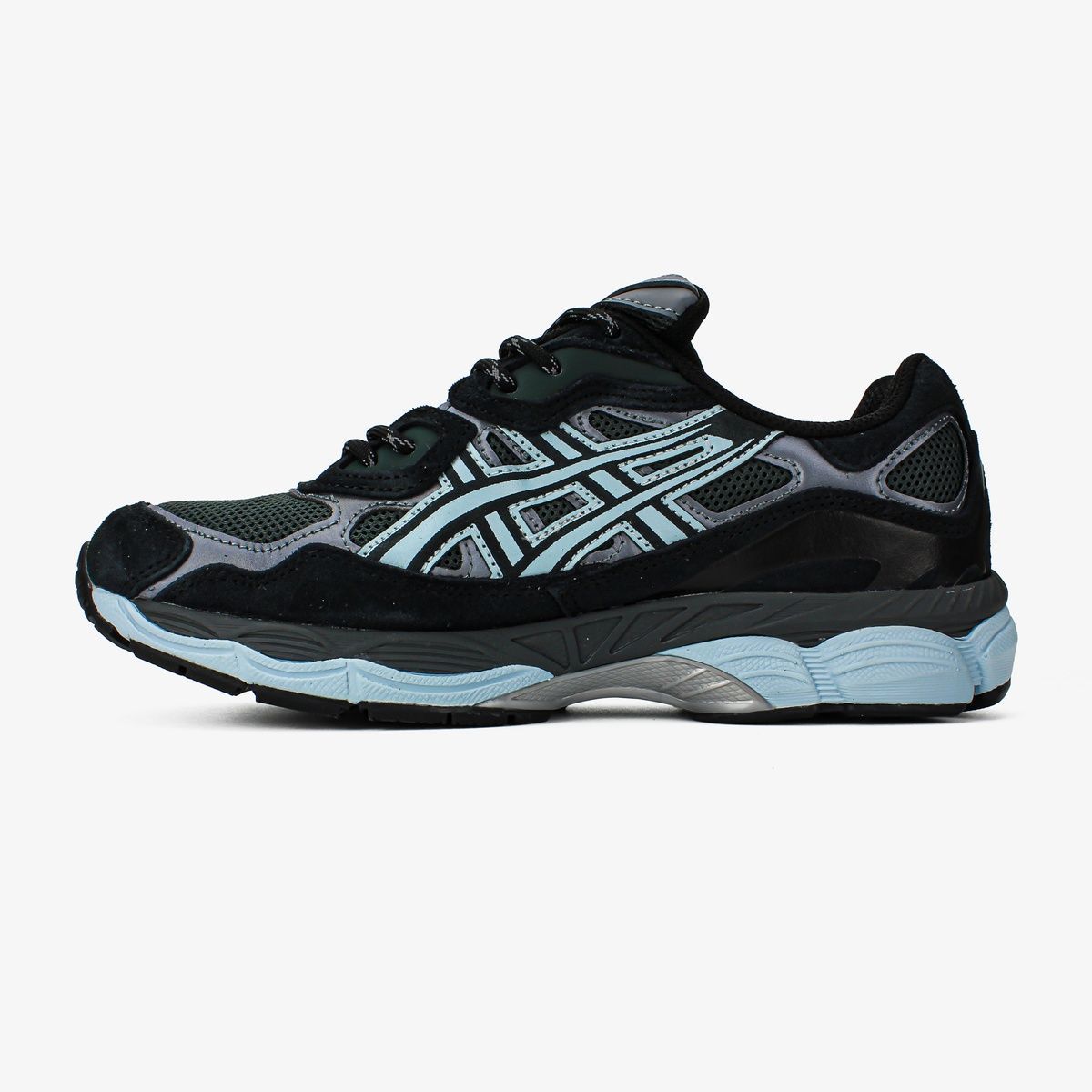 Кросівки Asics Gel Nyc "Black/Blue" 013 фото