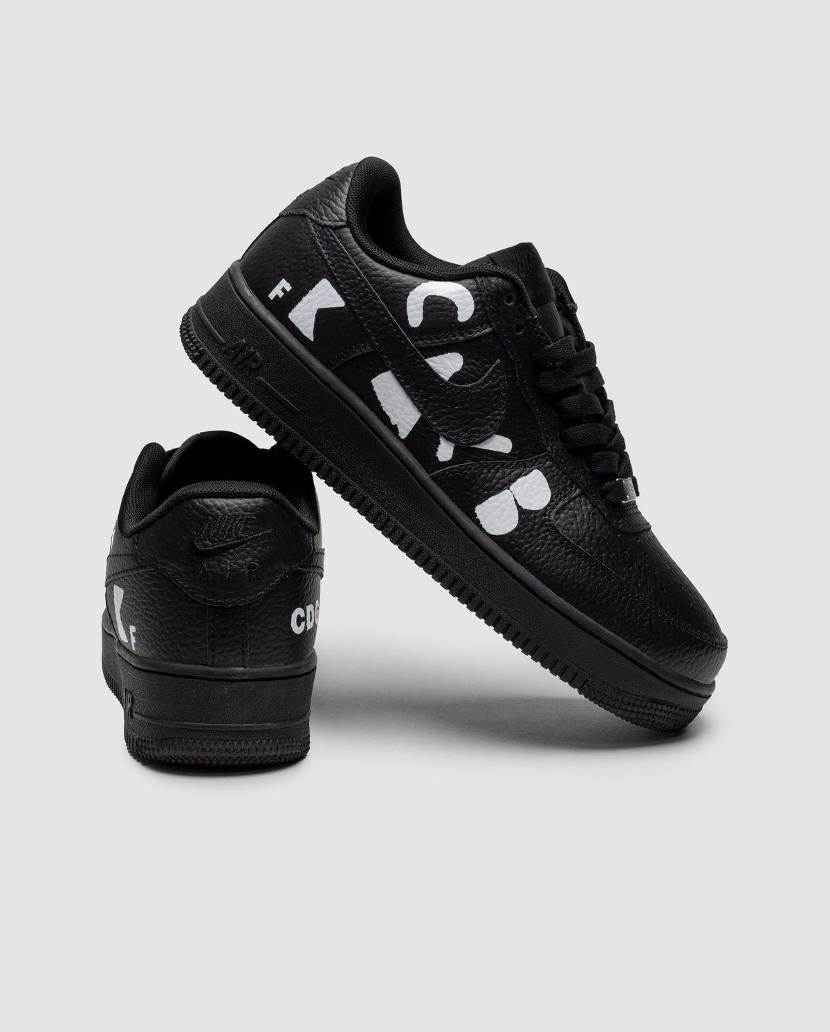 Nike Air Force 1 Low x Comme Des Gar&ccedil;ons Air Black C-01269 фото