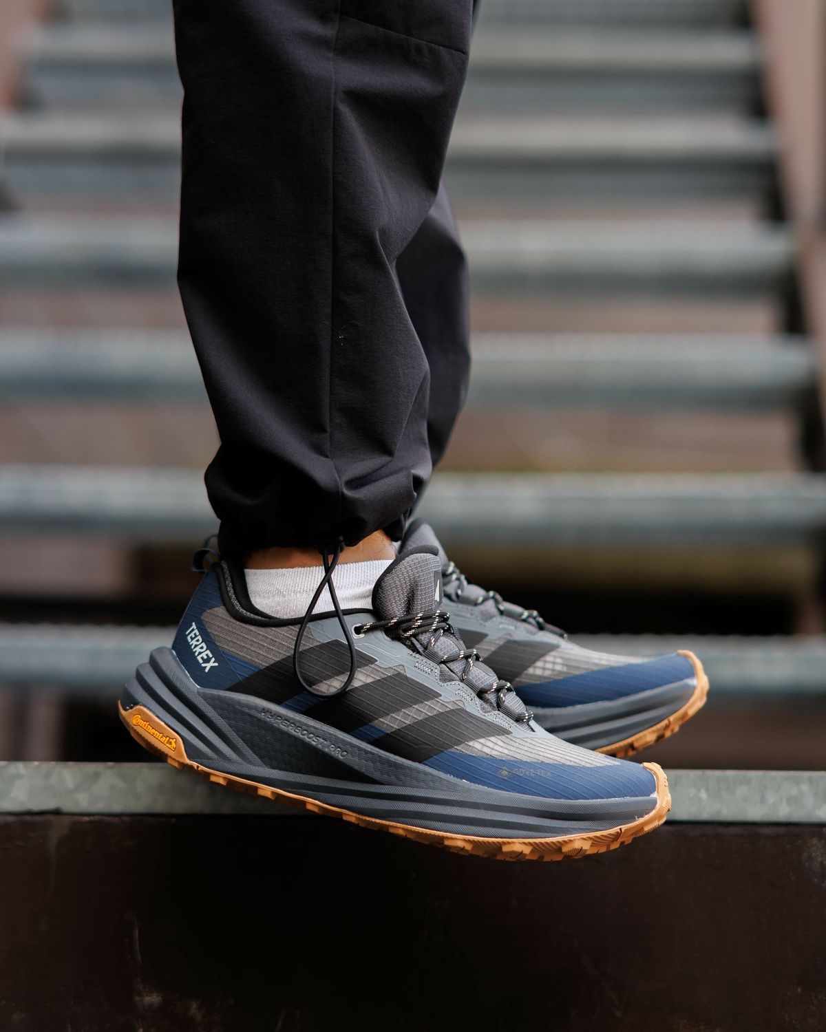 Кросівки Adidas Terrex Freehiker 3 Low Gore-Tex Shadow Navy AD126 фото