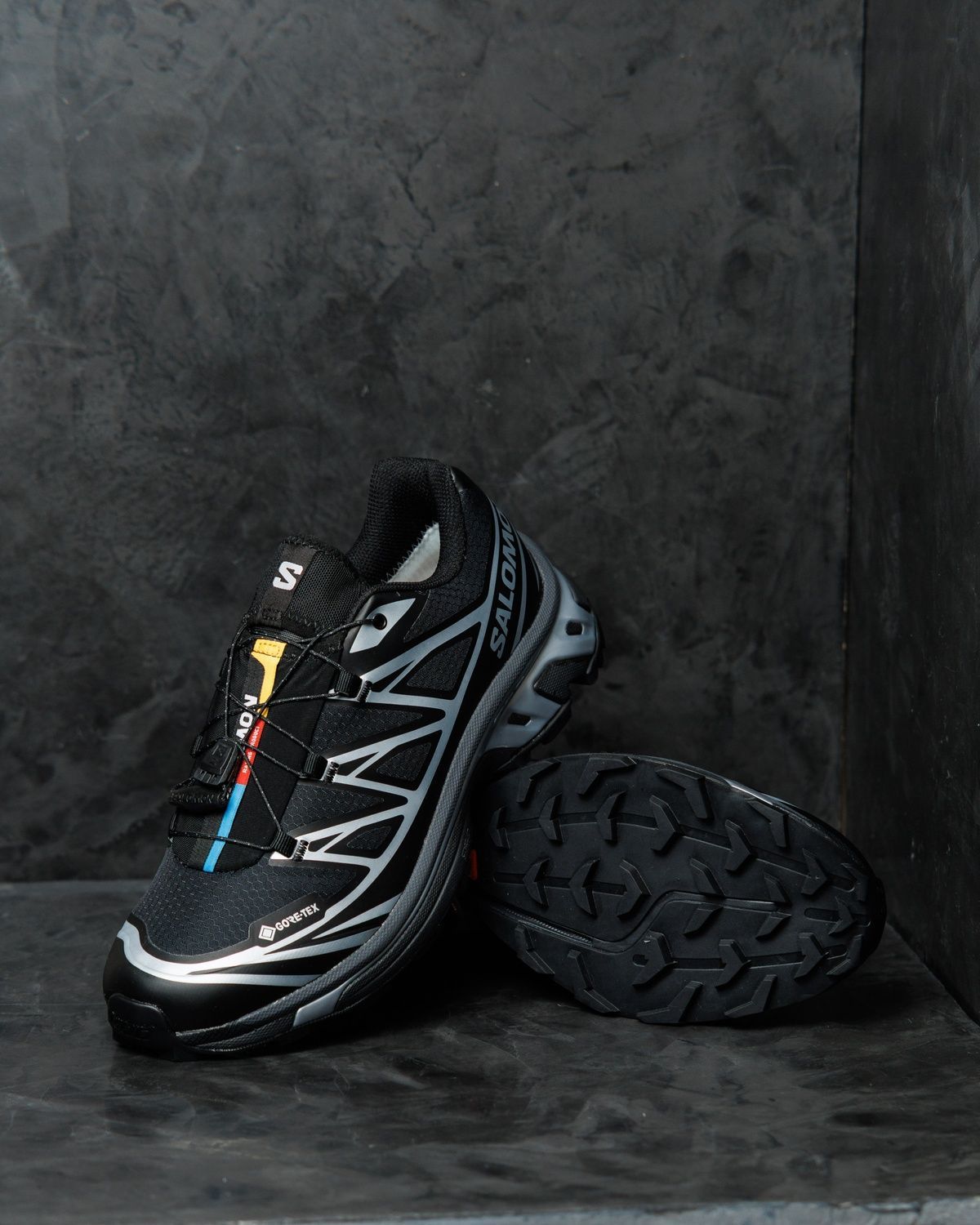 Кросівки Salomon S LAB XT-6 Gore-Tex Black White SL039 фото