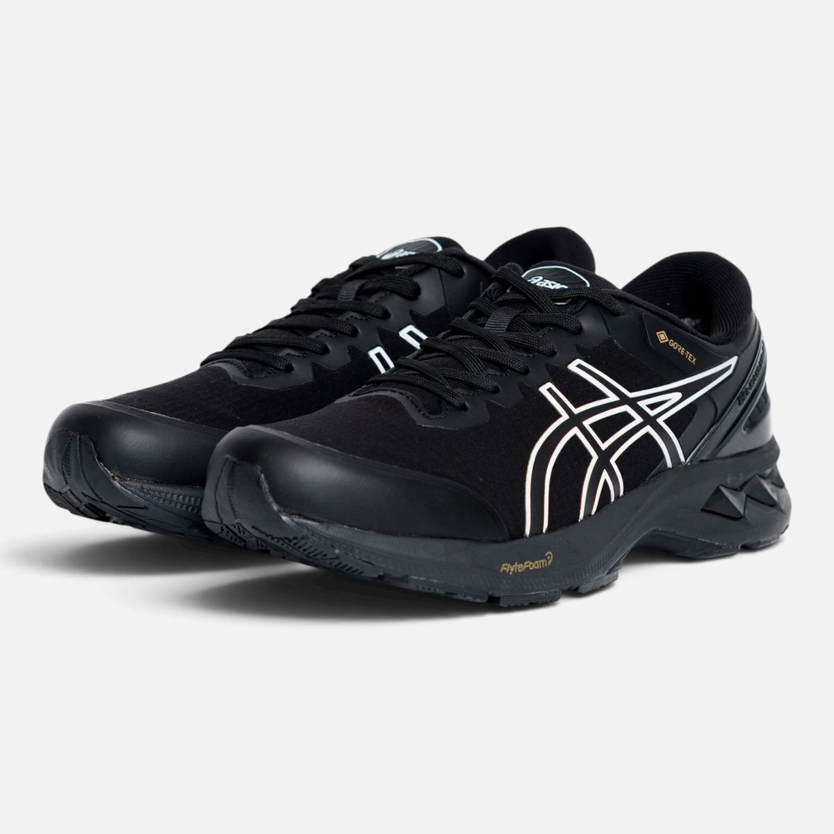 Кросівки Asics Gel Kayano 27 Gore-Tex Black White AS033 фото