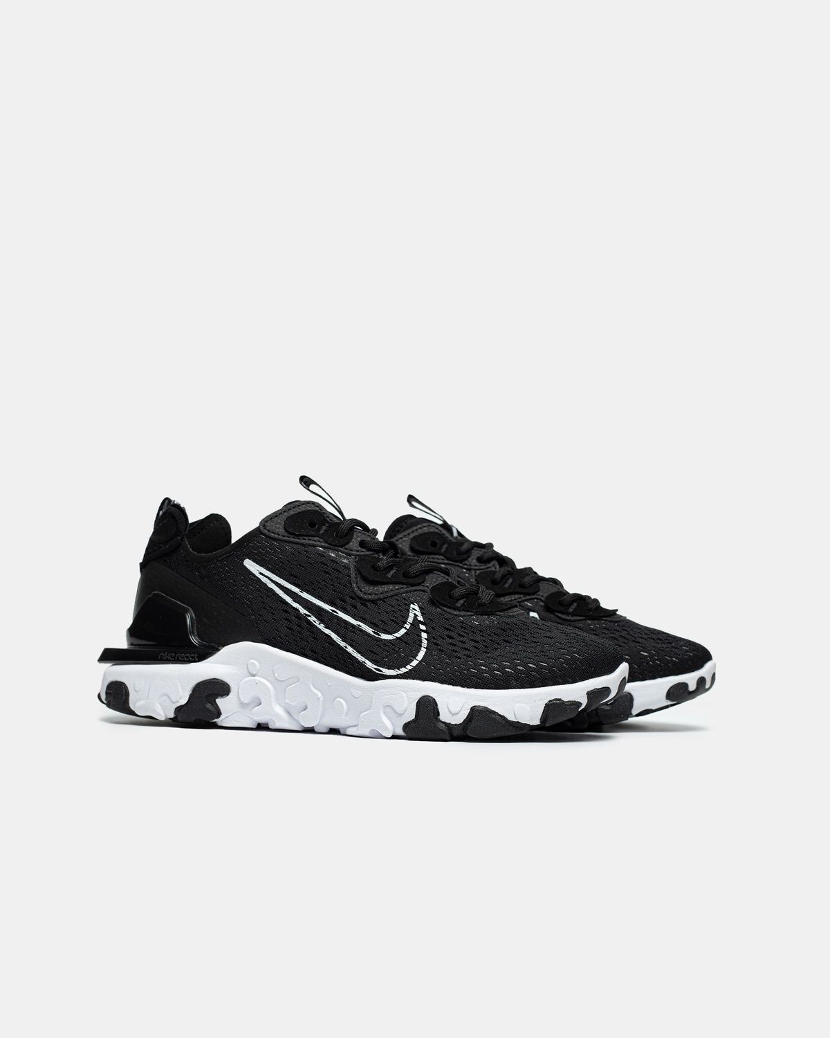 Кросівки Nike React Black White nk138 фото