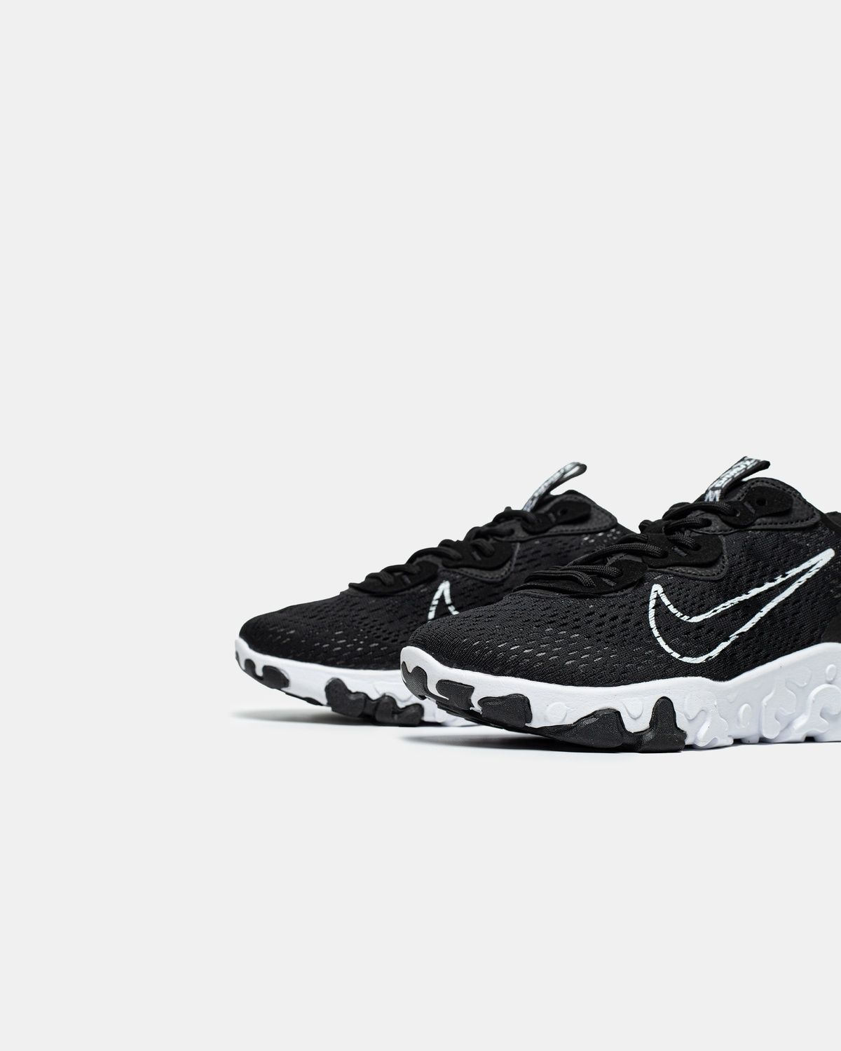 Кросівки Nike React Black White nk138 фото