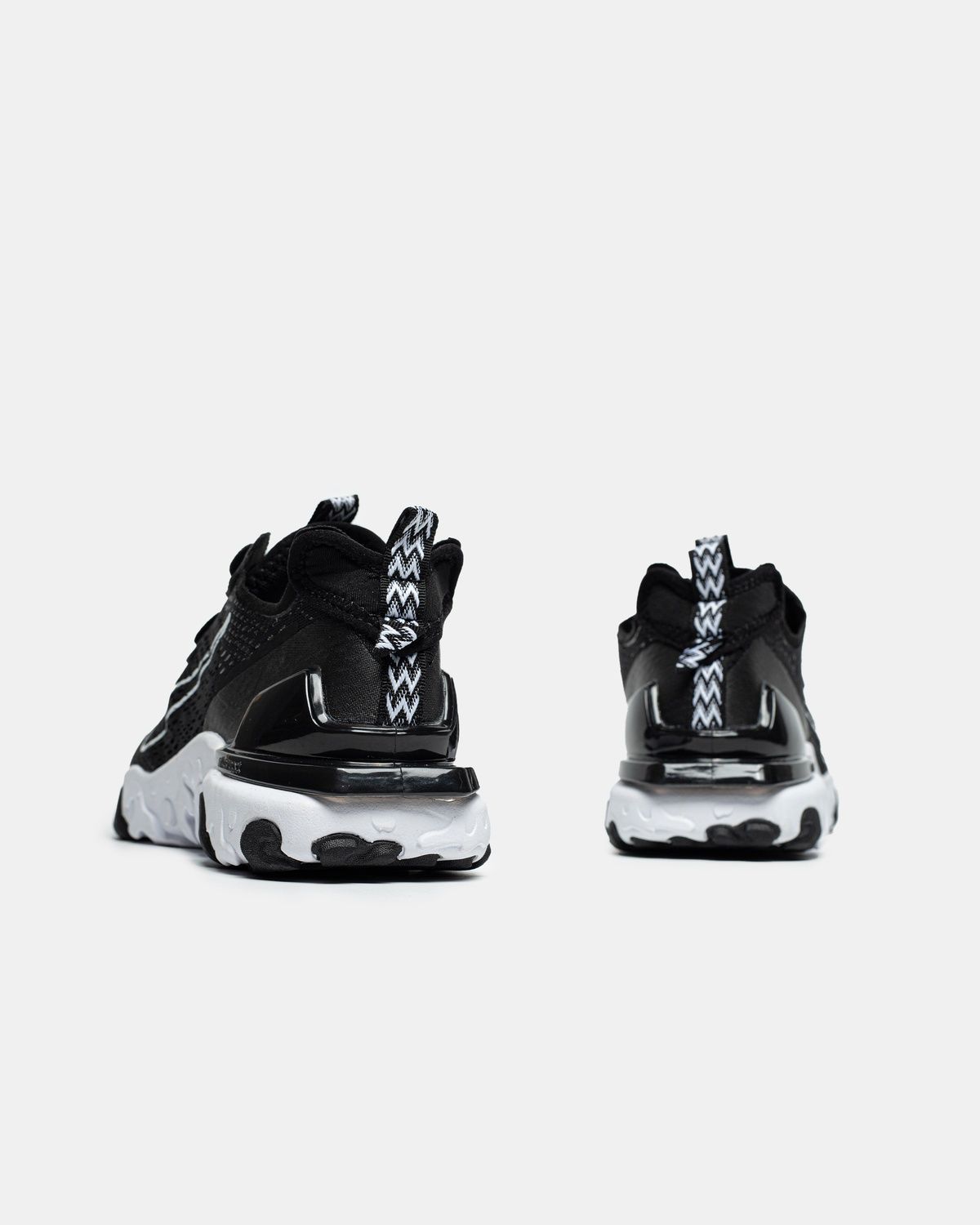 Кросівки Nike React Black White nk138 фото