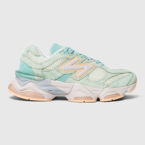 Кросівки New Balance 9060 Mint Grey Orange NB153 фото