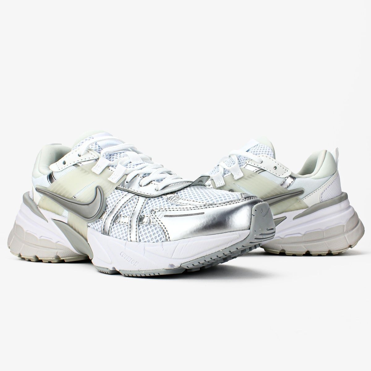 Кросівки Nike V2K Runtekk "Metallic Silver " 0926 фото