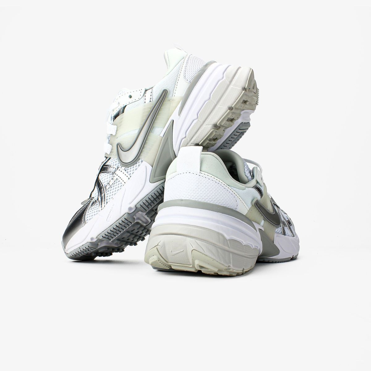 Кросівки Nike V2K Runtekk "Metallic Silver " 0926 фото