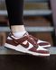 Кросівки Nike SB Dunk Low Sail Red Sepia NK368 фото 11